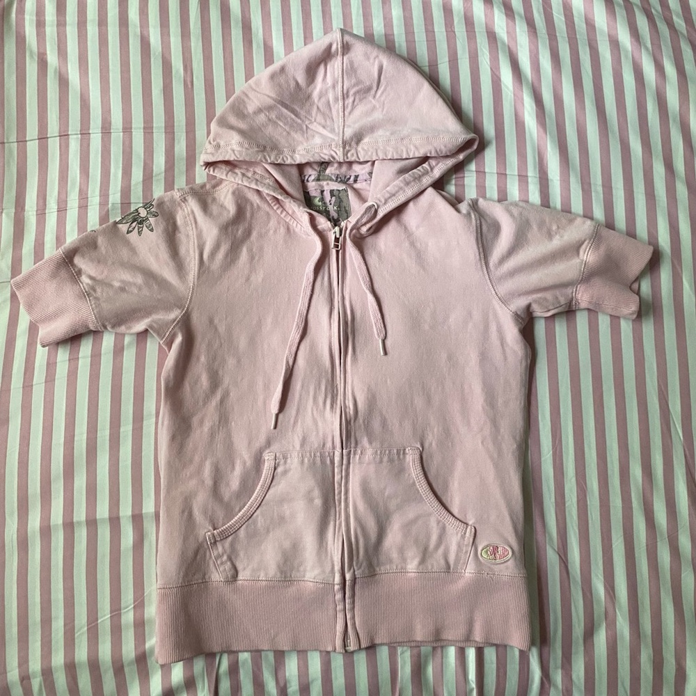 SOLD!! | Mossy Oak Pink Cropped Hoodie